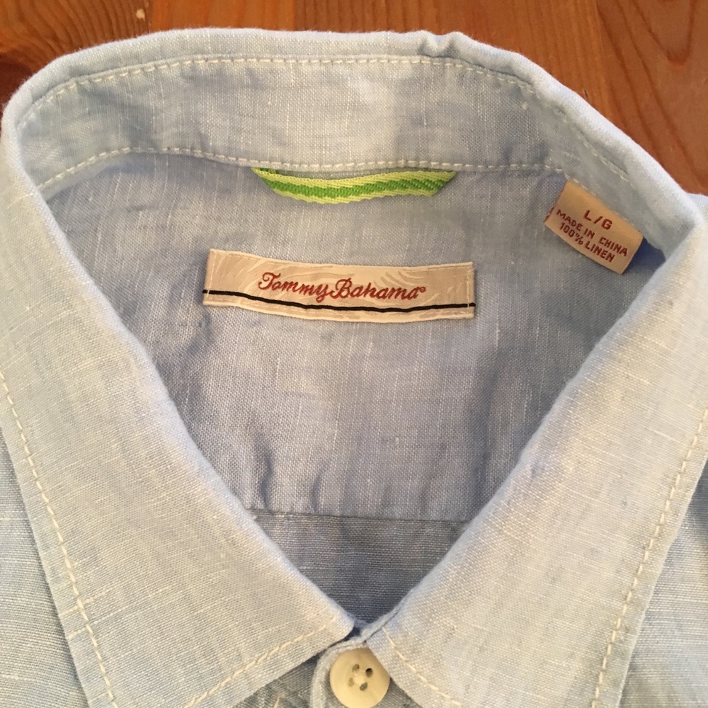 Tommy Bahama Linen Button Down - image 4